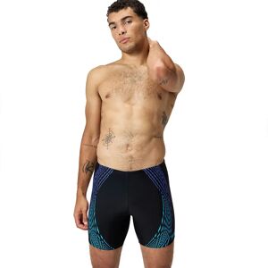 Speedo Duo Logo Print Jammer Black / Cobalt Pop / Picton UK 30 Men Speedo Duo Logo Print Jammer Black / Cobalt Pop / Picton UK 30 Men