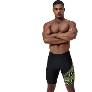 Speedo Medley Logo Jammer Black / Hyper Yellow UK 40 Men Speedo Medley Logo Jammer Black / Hyper Yellow UK 40 Men