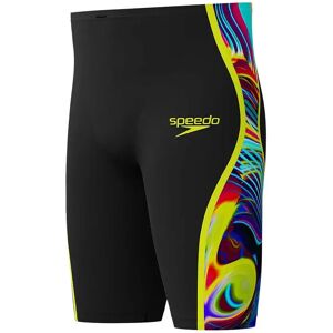 Speedo Fastskin Lzr Pure Intent 2.0 High Waist Jammer Black / Molten Blur / Hyper Yellow UK 23 Men Speedo Fastskin Lzr Pure Intent 2.0 High Waist Jammer Black / Molten Blur / Hyper Yellow UK 23 Men