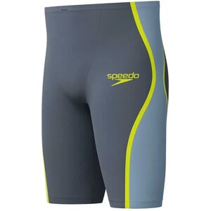 Speedo Fastskin Lzr Pure Intent 2.0 High Waist Jammer Grey Lead / Acadia Blue / Hyper Yellow UK 23 Men Speedo Fastskin Lzr Pure Intent 2.0 High Waist Jammer Grey Lead / Acadia Blue / Hyper Yellow UK 23 Men