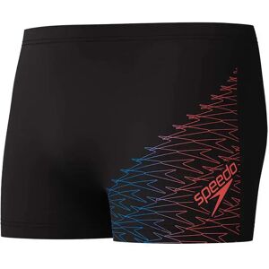 Speedo Medley Logo Swimming Shorts Black / Neon Coral 30 Men Speedo Medley Logo Swimming Shorts Black / Neon Coral 30 Men