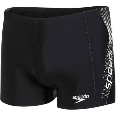 Speedo Sports Logo Panel Swimming Boxer Black / White UK 30 Men Speedo Sports Logo Panel Swimming Boxer Black / White UK 30 Men