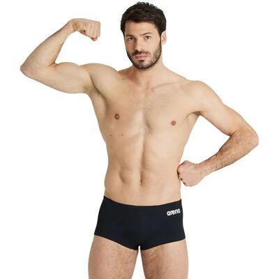 Arena Team Low Waist Solid Swimming Boxer Black / White 95 Men Arena Team Low Waist Solid Swimming Boxer Black / White 95 Men