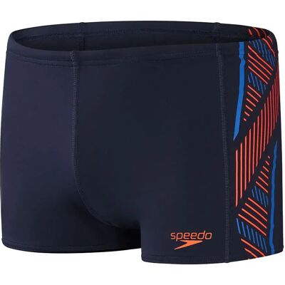 Speedo Tech Panel Swimming Boxer True Navy / Volcanic Orange / True Cobalt UK 30 Men Speedo Tech Panel Swimming Boxer True Navy / Volcanic Orange / True Cobalt UK 30 Men