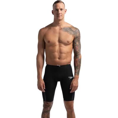 Speedo Fastskin Lzr Pure Intent 2.0 Backstroke Edition High Waisted Jammer Black / Iridescent UK 24 Men Speedo Fastskin Lzr Pure Intent 2.0 Backstroke Edition High Waisted Jammer Black / Iridescent UK 24 Men