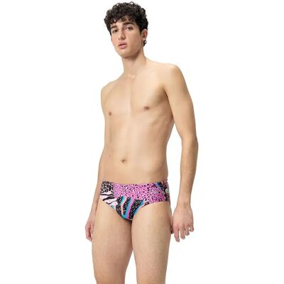 Speedo 8cm Allover Swimming Brief Black / Matcha Green / Siren Red UK 30 Men Speedo 8cm Allover Swimming Brief Black / Matcha Green / Siren Red UK 30 Men