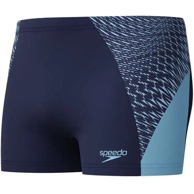 Speedo Endurance+ Max Splice Swimming Shorts Navy / Sugar Blue 30 Men Speedo Endurance+ Max Splice Swimming Shorts Navy / Sugar Blue 30 Men