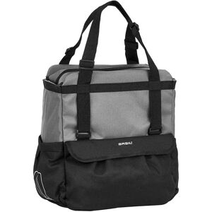 Basil Shopper Xl Bag 17l Black / Grey One Size unisex Basil Shopper Xl Bag 17l Black / Grey One Size unisex