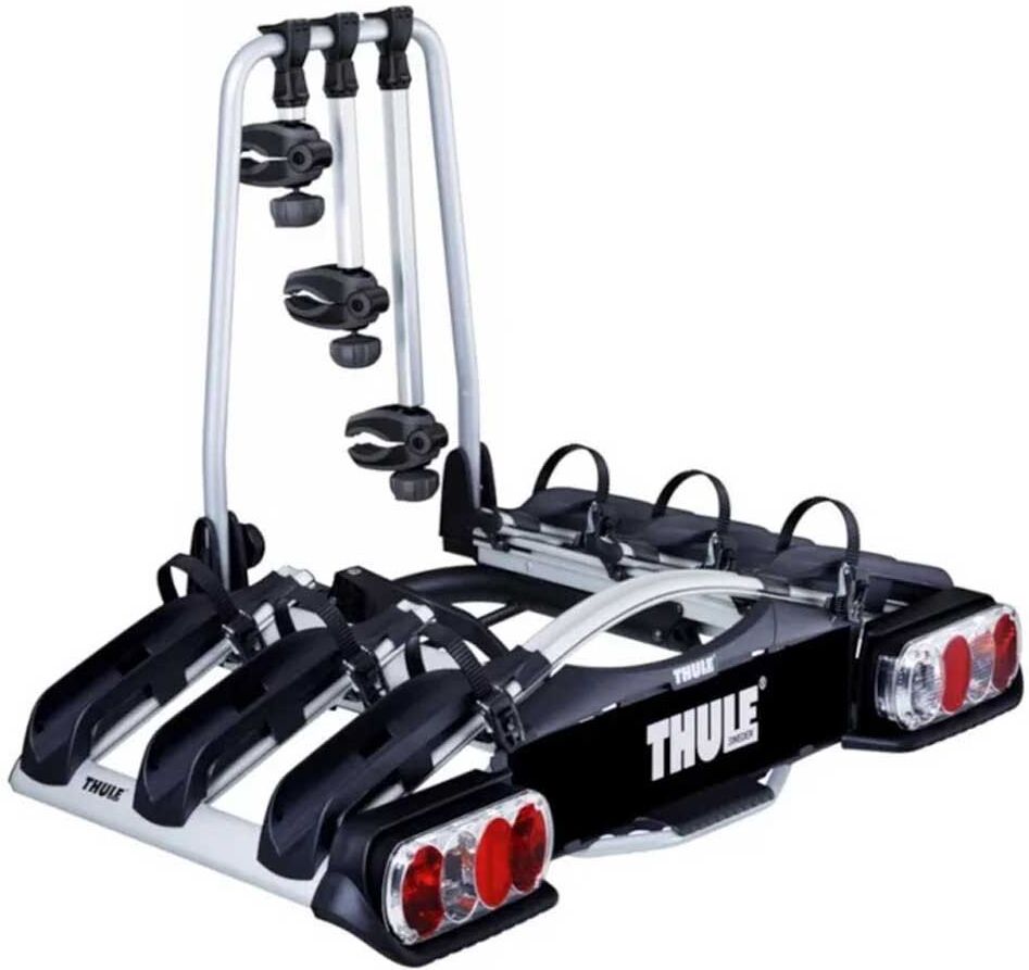 Thule Euroway G2 922 Bike Rack For 3 Bikes Black 3 Bikes unisex