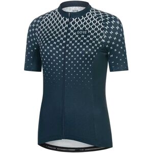 Gore® Wear Hakka Short Sleeve Jersey Orbit Blue / White XS Women Gore® Wear Hakka Short Sleeve Jersey Orbit Blue / White XS Women