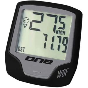 One 8 Wireless Cycling Computer Black / Grey One Size unisex One 8 Wireless Cycling Computer Black / Grey One Size unisex