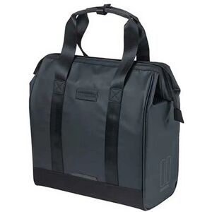 Basil Grand Tarpaulin Hook-on Pannier 23l Black / White One Size unisex Basil Grand Tarpaulin Hook-on Pannier 23l Black / White One Size unisex