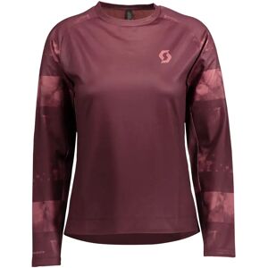 Scott Trail Storm Long Sleeve Jersey Amaranth Red / Ochre Red XL Women Scott Trail Storm Long Sleeve Jersey Amaranth Red / Ochre Red XL Women