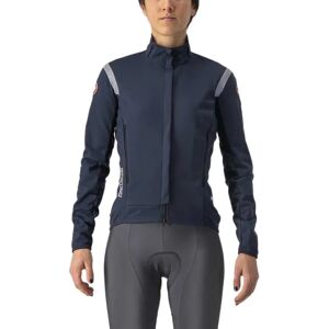 Castelli Perfetto Ros 2 Jacket Savile Blue / Silver Reflex L Women Castelli Perfetto Ros 2 Jacket Savile Blue / Silver Reflex L Women