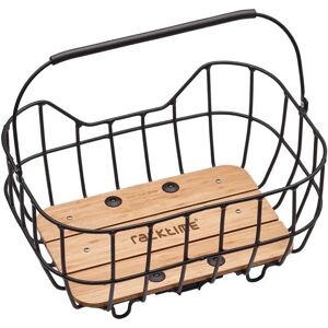 Racktime Bask It Breese 2.0 Rear Basket 25l Black One Size unisex Racktime Bask It Breese 2.0 Rear Basket 25l Black One Size unisex