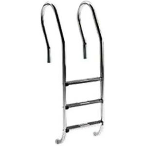 Astralpool Mixto Aisi316 Pool Ladder 4 Luxe Steps Inox / Black One Size unisex Astralpool Mixto Aisi316 Pool Ladder 4 Luxe Steps Inox / Black One Size unisex