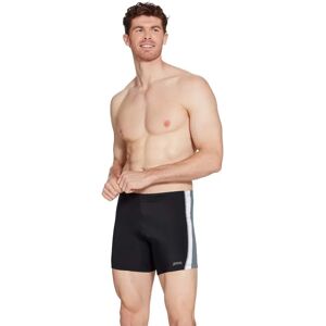 Zoggs Toronto Hip Racer 32 Swimming Boxer Black / Grey 2XL Men Zoggs Toronto Hip Racer 32 Swimming Boxer Black / Grey 2XL Men