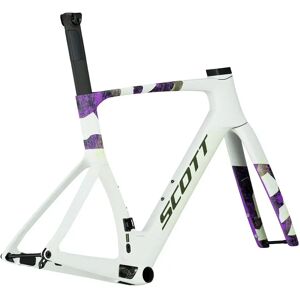 Scott Bikes Foil Rc Pro Hmx 2025 Road Frame Beluga Grey / Progressive Purple L unisex Scott Bikes Foil Rc Pro Hmx 2025 Road Frame Beluga Grey / Progressive Purple L unisex