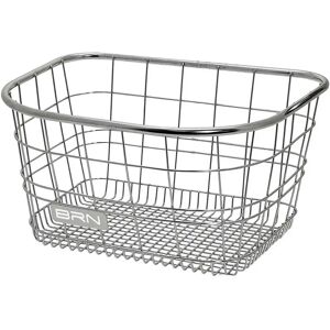 Brn Metal Front Basket Silver One Size unisex Brn Metal Front Basket Silver One Size unisex