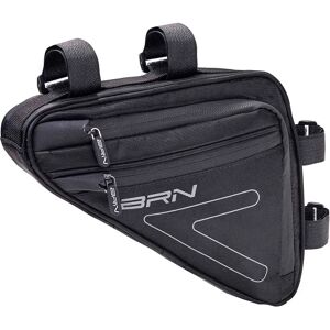 Brn Triangle 3 Zip Wp Frame Bag 1.7l Black One Size unisex Brn Triangle 3 Zip Wp Frame Bag 1.7l Black One Size unisex