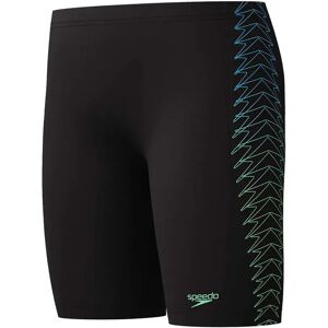 Speedo Plastisol Placement Jammer Anthracite / Alfalfa Green 11-12 Years Boys Speedo Plastisol Placement Jammer Anthracite / Alfalfa Green 11-12 Years Boys