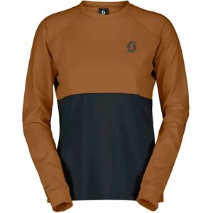 Scott Trail Storm Warm Light Long Sleeve Jersey Bread Brown XS Women Scott Trail Storm Warm Light Long Sleeve Jersey Bread Brown XS Women