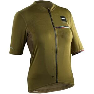 Leatt Endurance 5.0 Cargo Short Sleeve Jersey Brass Brown L Women Leatt Endurance 5.0 Cargo Short Sleeve Jersey Brass Brown L Women