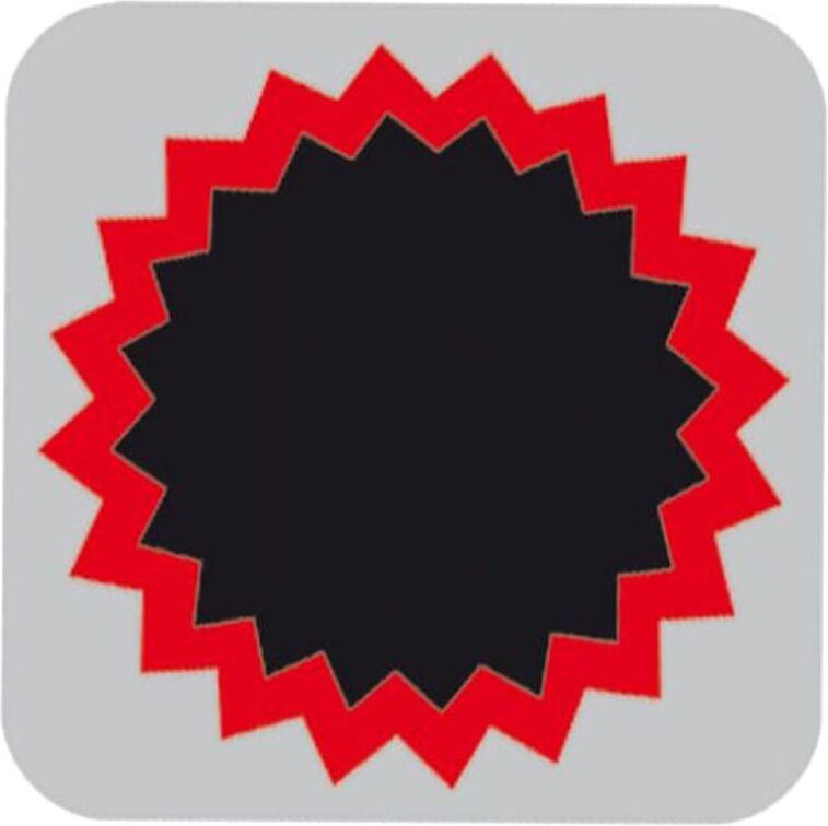 Tip Top Red 0 Patch Kit 100 Units Black One Size unisex