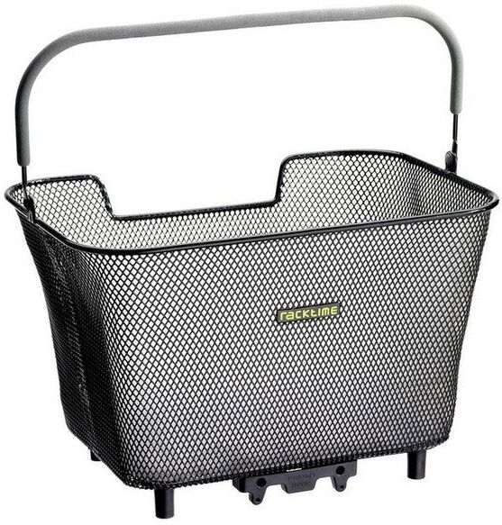 Tubus Racktime Baskit Small Basket Black One Size unisex