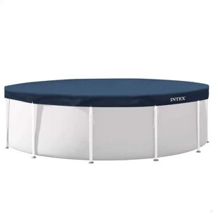 Intex Round All Year Pool Cover Dark Blue 4.57 m unisex Intex Round All Year Pool Cover Dark Blue 4.57 m unisex