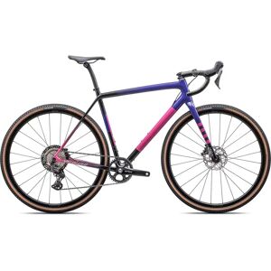 Specialized Crux Comp Grx-rx820 2025 Gravel Bike Carbon / Purple Haze / Rebel Pink 61 unisex Specialized Crux Comp Grx-rx820 2025 Gravel Bike Carbon / Purple Haze / Rebel Pink 61 unisex