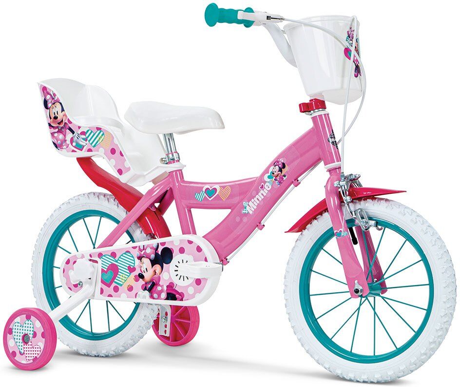 Huffy Minnie 14´´ Bike Pink 3-5 Years male