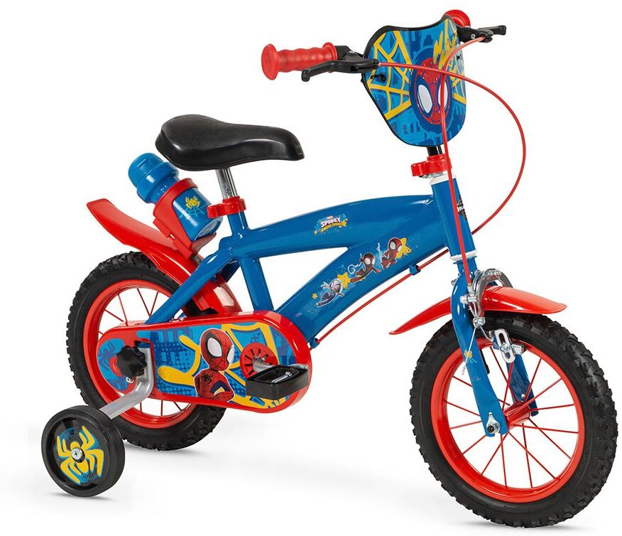 Huffy Spiderman 12´´ Bike Blue 24 Months-4 Years male