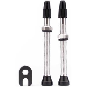 Tune Tubeless Valves Silver 44 mm unisex