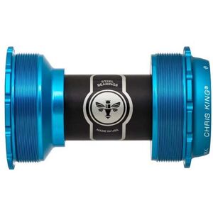 Chris King Threadfit T47a 24 Bottom Bracket 3D Violet 77 mm unisex