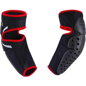 Alpinestars Bicycle Volcano Elbow Guards Black / Red S-M unisex Alpinestars Bicycle Volcano Elbow Guards Black / Red S-M unisex