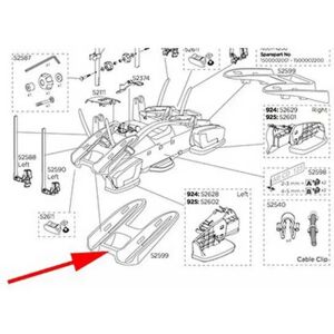 Thule VeloCompact 2 Bike Wheel Support - Bicycle Carrier Support Thule VeloCompact 2 Bike Wheel Support - Bicycle Carrier Support