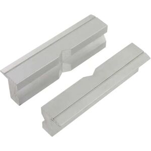 Var Set Aluminium Jaws For Workshop Bench 100 Mm Tool Kit Grey One Size unisex Var Set Aluminium Jaws For Workshop Bench 100 Mm Tool Kit Grey One Size unisex