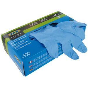 Var Nitrile Gloves Box 100 Units Tool Blue XL unisex Var Nitrile Gloves Box 100 Units Tool Blue XL unisex