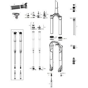 Rockshox Sid Ultimate Manual Boost 15x110 Mm 42 Offset Debon Air Mtb Fork Diffusion Black 27.5´´-650B unisex Rockshox Sid Ultimate Manual Boost 15x110 Mm 42 Offset Debon Air Mtb Fork Diffusion Black 27.5´´-650B unisex