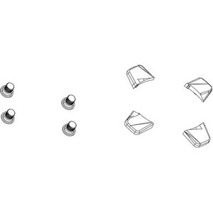 Sram Red/force 1x Chainring Screw Set Black One Size unisex Sram Red/force 1x Chainring Screw Set Black One Size unisex