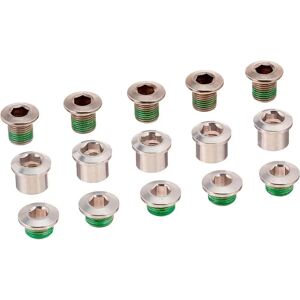 Truvativ Dzero/xx1 Aluminium Chainring Screw Set 5 Units Silver One Size unisex Truvativ Dzero/xx1 Aluminium Chainring Screw Set 5 Units Silver One Size unisex