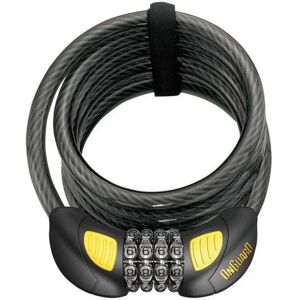 Onguard Dobberman 8031 Combination Number Cable Lock Black 1850 x 12 mm unisex Onguard Dobberman 8031 Combination Number Cable Lock Black 1850 x 12 mm unisex