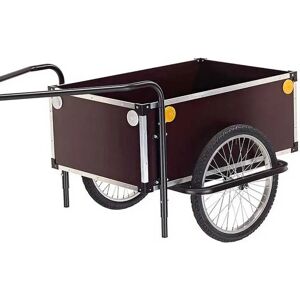 Roland Jumbo Double 20 Bike Trailer Black Max 40 kg male Roland Jumbo Double 20 Bike Trailer Black Max 40 kg male