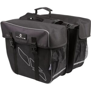 M-wave Amsterdam Double Panniers 30l Black / Grey One Size unisex M-wave Amsterdam Double Panniers 30l Black / Grey One Size unisex