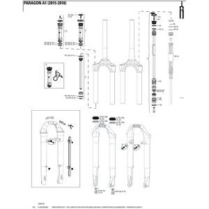 Rockshox Silver Service Kit Full Service Solo Air Paragon A1 Black One Size unisex Rockshox Silver Service Kit Full Service Solo Air Paragon A1 Black One Size unisex