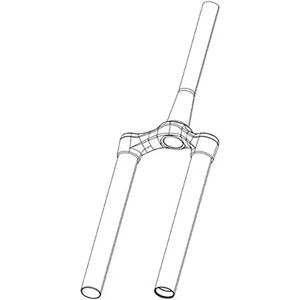 Rockshox 30 Tk A1/rl A1/judy Tk/rl A1 Plus Solo Air Gold Crown/steerer/uppertube Assembly Fork Black 26´´ unisex Rockshox 30 Tk A1/rl A1/judy Tk/rl A1 Plus Solo Air Gold Crown/steerer/uppertube Assembly Fork Black 26´´ unisex