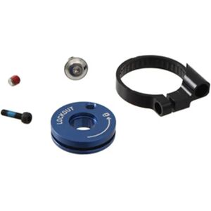 Rockshox Compression Damper Knob Kit Remote Turnkey Blue 10 mm unisex Rockshox Compression Damper Knob Kit Remote Turnkey Blue 10 mm unisex