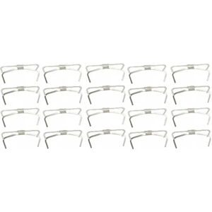 Avid Brake Pads H-Spring - 20 pcs for XO Trail, Guide S4/ULT, G2 R/RS - Brake Type Avid Brake Pads H-Spring - 20 pcs for XO Trail, Guide S4/ULT, G2 R/RS - Brake Type