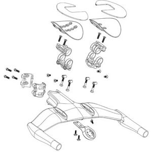 Sram Vuka Clip B1 Top Mount Left Bolt Kit Black One Size unisex Sram Vuka Clip B1 Top Mount Left Bolt Kit Black One Size unisex